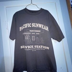 PacSun Gray Crew Neck Tee